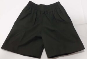 Green Full Elastic Half Pant