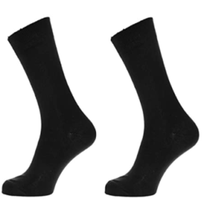 Unisex  Black Socks